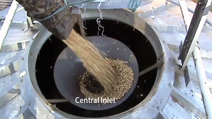 central-inlet-of-corrugated-grain-bin