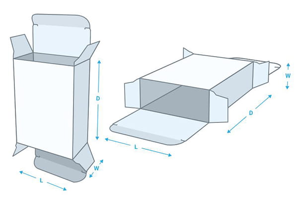 Folding Carton Erector - Packaging Machine - 32 straight-tuck-carton-box