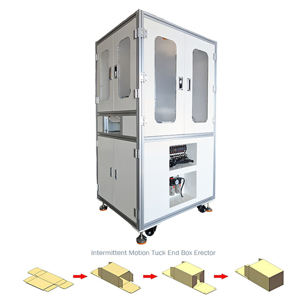 Upgraded Straight Tuck End Carton Erector - Packaging Machine - 3